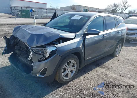2019 GMC Terrain Sle из США, поврежденный, VIN 3GKALMEV8KL256193